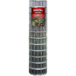 YardGard Welded Wire 2X4 Inch Mesh 48 Inch X 50 Foot 14 Gauge Galvanized Steel Wire Fence Ideal for Animal Enclosures, Cage Wire, Property Protection, Garden Fence, Rabbit Fence, and Utility Fence