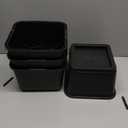 BTSD-home Adjustable Bed Risers 3 or 6 Inch - Heavy Duty Furniture Lifter Set of 4, Supports 2,200 lbs - for Under Bed Storage, Dorm, Bed Frame, Sofa, Table, Chair, Desk - Black