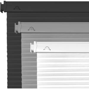 Allesin Zen No Drill Blinds for Windows Blackout Cordless Cellular Shades Honeycomb Blinds Pull Down, Free Stop Easy Install for Home and Office, Blackout, Customize