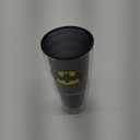 Tervis DC Comics Batman Emblem Made in USA Double Walled Insulated Tumbler Cup Keeps Drinks Cold & Hot, 24oz, Quartz - Unlidded