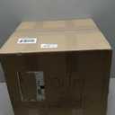 FurHaven Round Orthopedic Dog Bed for Large Dogs, Egg Crate with a Solid Orthopedic Foam Base with Attached Blanket Hood and Removable Washable Cover, Large, Sherpa & Suede Snuggery, Gray