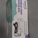 Power Strip Cover Box - Effectively Baby Proofs Power Strip with Patented Dual Lock. Convenient Side Openings for Cords & Cables. Protects Small Hands & Fingers