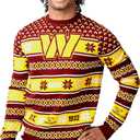 FOCO NFL Team Big Logo Ugly Sweater (S)