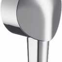 hansgrohe Check Valves Round 2-inch Chrome, 27458003 Wall Outlet