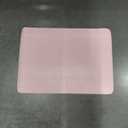 Pink Dish Drying Mat for Kitchen Counter 24 x 16 Inch Pink Kitchen Accessories Large Non Slip Absorbent Heat Resistant Coffee Bar Pad Dish Drainer Rack Mat for Countertops Sinks