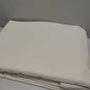 Bedsure Linen Duvet Cover California King - Linen Cotton Blend Bedding Set, Soft & Cozy, 3 Pieces, 1 Duvet Cover 104x98 and 2 Pillowcases, Light Khaki Color Cooling Bedding, Comforter Sold Separately