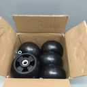6 Pack Deck Wheels Kit AM125172 Compatible with John Dee re 48" 54" 60" 62" 72" Deck Mowers, Gauge Wheels Compatible with JD 240 245 260 325 GX325 F725 Lawnmowers, Replace AM124706 210-300