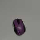 TECKNET Wireless Mouse, 2.4G Ergonomic Optical Mouse, Computer Mouse for Laptop, PC, Computer, Chromebook, Notebook, 6 Buttons, 24 Months Battery Life, 2600 DPI, 5 Adjustment Levels - Purple