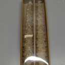 Creative Co-Op Golden-Tipped Elegance Tree Shaped Taper Candles, Eggnog Color, Set of 2 (10")