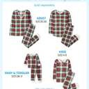 The Children's Place Family Matching, Plaid Waffle 2 Piece Pajama Sets (M)