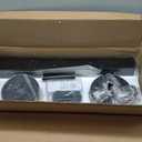 72 inch Large Ceiling Fans with Lights and Remote, Outdoor Black Ceiling Fan with 10 Blades, 32W LED light 3 CCT, 6 Speed Reversible Quiet DC Motor, Modern Ceiling Fan for Living Room Patio