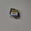 OWENIE Furman Chocolate Sheer Curtain 1Panel  Light Filtering Sheer Curtain with Elegant Clip Jacquard, Rod Pocket Window Treatments, 25x26 in