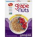 Grape-Nuts Original Breakfast Cereal, Crunchy Whole Grain Wheat and Barley Cereal, Non-GMO Project Verified, 20.5 OZ Box, Best By: DEC 01, 2025