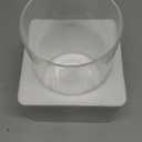 Unicozin Clear Glass Replacement Shade 1 Pack, 5.51inch High, 3.94inch Diameter, High Transmittance Cylinder Glass Lamp Shade Cover for Vanity Light Fixtures Floor Lamp Chandelier Pendant Light