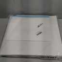 4 Pack Extra Large Disposable Trash Cans, Reusable Portable Garbage Can with Handle, 30 Gallon Extra Thick Collapsible Recycled Cardboard Garbage Can Recycling Bins for Parties,White (30x14x14 Inches)