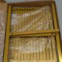 Wokceer Wedding Arch Backdrop Stand Square 6.6FTx6.6FT Gold Metal Balloon Arch Stand Garden Arbor Backdrop Frame for Wedding Birthday Party Baby Shower Photo Booth Background Decoration