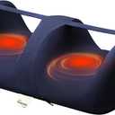 TISSCARE Foot Massager with Heat, Shiatsu Foot Massager for Plantar Fasciitis, Foot and Calf Massager with Massage Roller, Deep Kneading, Pain Relief, Gift for Women and Man (Small)