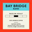 San Francisco Bay Ground Coffee, Bay Bridge Blend (28 oz Bag), Medium Roast Coffee (EXP 12/01/26)