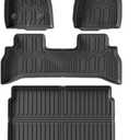 SMABEE Floor Mats & Cargo Mat for 2024-2026 (Only Fit FWD) Buick Encore GX Accessories All Weather TPE Floor Liners Trunk Mat 1st 2nd Row Interior (Cargo Mat Only Fit The Rear Deck in Upper Position)