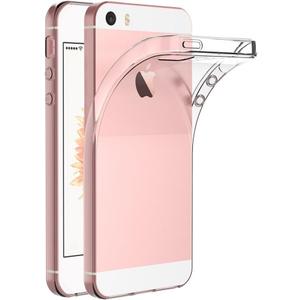 MaiJin Case for Apple iPhone 5 / iPhone 5S / iPhone SE (4 inch) Soft TPU Rubber Gel Bumper Transparent Back Cover