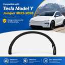 Front Right Passenger Side Fender Trim Compatible with Tesla Model Y Juniper 2025-2026, Replace 1937599-00-C Fender Trim Wheel Arch Molding Flare