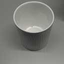 7.1" Ceramic Utensil Holder, Kitchen Utensil Organizer for Countertop, Arch-Design Utensil Crock for Farmhouse Decor & Kitchen Counter, Perfect Housewarming Gift