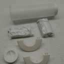 TAUROX Mini Split Cover Wall Sleeve for Air Conditioning Line Set Covers for Outside Units AC Sleeve Through The Wall Pipe Accessories (8.66 inches Length)