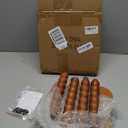 JUIOETUR Solid Wooden footstool9.3 Inch  Short Stool for Kids & Adults, Sensory Table Helper  Sturdy Foot Stool for Bathroom, Kitchen, Bedroom, Natural Plant Stand, Toddler Helper (Brown)