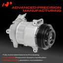 A-Premium Air Conditioner AC Compressor with Clutch Compatible with Chrysler Pacifica 2017-2022, Voyager 2020-2022, 3.6L