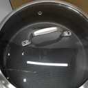 LOLYKITCH 7 Quarts Hybrid Non Stick Tri-Ply Stainless Steel Saut Pan with Lid,12 Inch Deep Frying Pan,Large Skillet,Induction Cooking Pan, Oven Safe and Detachable Handle.