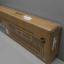 61 Keys Compact Keyboard Piano, Multi-Function Electronic Piano with 255 Sounds, 255 Rhythms, 24 Demos, Includes Sheet Music Stand, Note Stickers & Power Supply, Gift for Beginners, Black