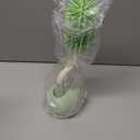 Silicone Bottle Brush Set with Stand, 360 Rotating Bottle Cleaning Brush Cleaner Set, Long Handle 3 in 1 Multipurpose Silicone Baby Bottle Straw Cleaner Brush (Green)