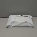 QTLCOHD 100 Pcs Bakery Bags with Window - 5.1 x 4.3 x 11 Inch Tin Tie Tab Lock Small Paper Bread Bags for Homemade Bread, Cookie, Pastry, Loaf, Treat Packaging, Brown | Tin Tie Tab Lock