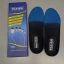 Plantar Fasciitis Insoles for Men Women - Orthotics Inserts, Shoe Insoles Arch Support Flat Feet Inserts Work Boot Insole (Mens 10-10 1/2 | Womens 12-12 1/2) (Blue)