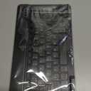 UltraSlim Bluetooth Keyboard Portable Mini Wireless Keyboard Rechargeable for Apple iPad iPhone Samsung Tablet Phone Smartphone iPadOS iOS Android (10 inch Black)