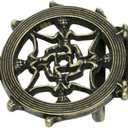 2 x 1.5"(38mm-40mm) Belt Buckle Men Western Cowboy Replacement Buckle Heavy Duty Belt Accessories