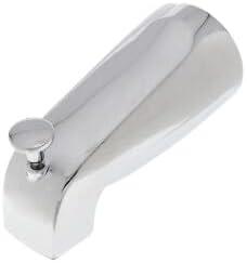 5-1/8" Mixet Quicklift Chrome Diverter Tub Spout (for 1/2" Iron Pipe)