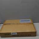 HapiRm Hanging Closet Organizer Storage - 3 Tier Metal Stackable Hanging Closet Shelves with Dividers and S Hooks, Foldable Clothes Shelves for Clothes, Pants, Shoes, Coat, Hats Clutches Accessories (White)