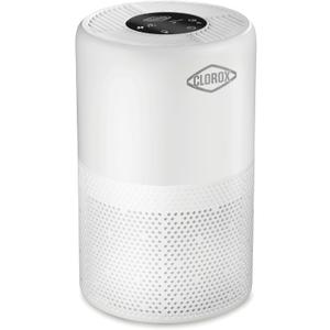 Clorox Turbo Air Purifiers for Home, True HEPA Filter, Quickly Cleans Medium Rooms Up to 1,000 Sq Ft, Reduces 99.9% of Mold, Viruses, Wildfire Smoke, Allergens, Pet Allergies, Dust, Whisper Quiet