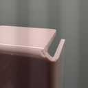 WINFFOR Acrylic Keyboard Cover Protector - Mechanical Keyboard Dust Cover Computer Keyboard Cover Keyboard Protector Fits 17'' Keyboard (Lightpink)