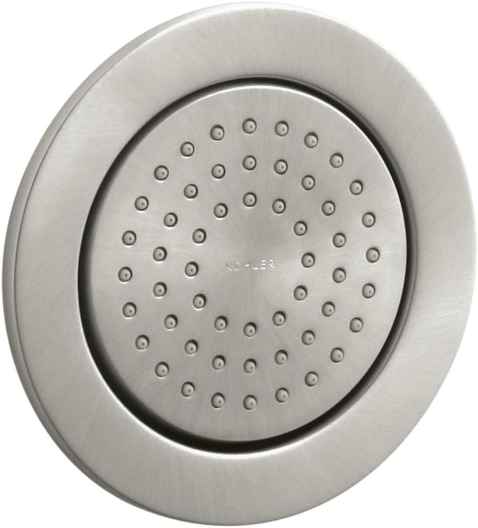 KOHLER WATERTILE ROUND 54 NOZZLE BODY SPRAY (Vibrant Brushed Nickel)