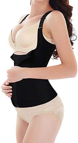URSEXYLY Maternity Support Belt Postpartum Waist Trainer Shapewear Recovery Waist Cincher Black 2 XL