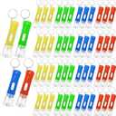 50 Pack Mini Flashlights Compact and Durable 2.55 Inch Plastic LED Flashlights for Emergencies Camping Classroom and Outdoor Activities