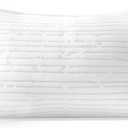 Clara Clark Memory Foam Pillows 1 Pk, Queen Size Bed Pillows for Sleeping, Adjustable Pillow Shredded Memory Foam Filling for Back Stomach & Side Sleeper, CertiPUR-US, Washable Bamboo Rayon Cover