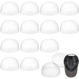 OLYCRAFT 16Pcs Plastic Baseball Cap Inner Support Clear Hat Shaper Insert Supportive Hat Shaper Inserts Shapers for Caps Plastic Cap Stand Display Organizer for Shop Living Room Display