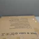 1st owned Large Wall Clock for Living Room Decor Silent Non-Ticking Decorative Wall Clock Roman Numerals Vintage Battery Operated for Kitchen Farmhouse Cafe Office Decor (Silver, 32 Inches)