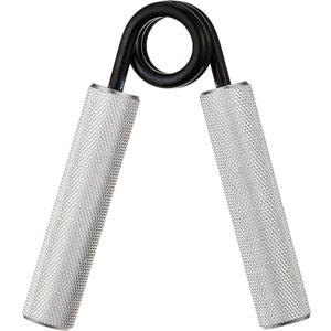 Grip Strengthener, 100 lb Silver Aluminum, Stainless Steel