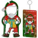 Funny Easter Basket Stuffers for Teen Boys & Him - Fun Keychain EDC Tool Birthday Gift Ideas for Men, Unique Cartoon Style Fathers Day Dad Valentines Gifts Mini Gadget, Cute Xmas Stocking Stuffers