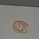 MECCANIXITY Purse Chain Strap, 39 Inch PU Leather Purse Handle Strap Replacement DIY Chain Strap with Zinc Alloy Buckle for Crossbody Bag Shoulder Bag, Pink