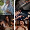 Magnifying Glasses with Lights Bright LED Readers Blue Light Blocking Reading Glasses with LED Lights for Men Women Eyeglasses Lighted Magnifier Nighttime LED Reading Glasses+150